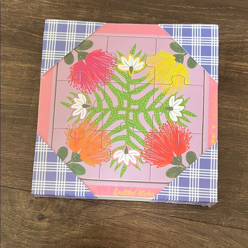 Colorful Floral Puzzle